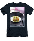 Foie Gras and Popcorn Croquettes Creamy Chicken Sauce with Herbs Amiel T-Shirt
