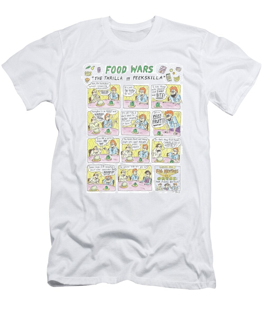 Food Wars Thrilla in Peekskilla Roz Chast T-Shirt