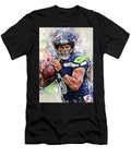 Football Art Russell Wilson Russellwilson Russell Wilson Seattle Seahawks Player American Football Wrenn Huber T-Shirt