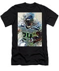 Football Art Seattle Seahawks Player Marshawn Lynch Marshawnlynch Marshawn Lynch Marshawnterrelllync Wrenn Huber T-Shirt