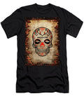 Football Fanart NFL Denver Broncos Skull Leith Huber T-Shirt