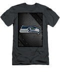 Football Painting Seattle Seahawks Leith Huber T-Shirt