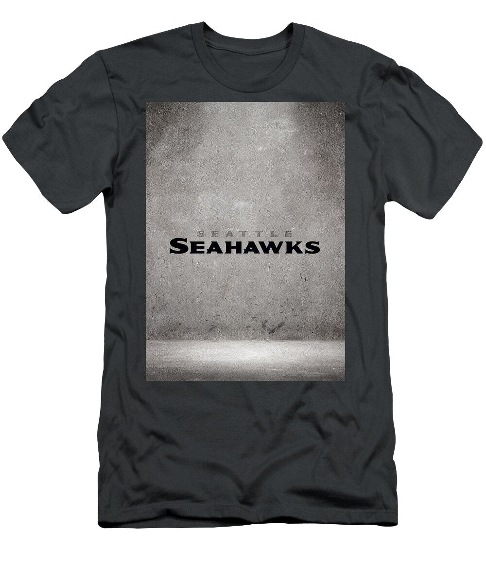 Football Seattle Seahawks Fanart Leith Huber T-Shirt