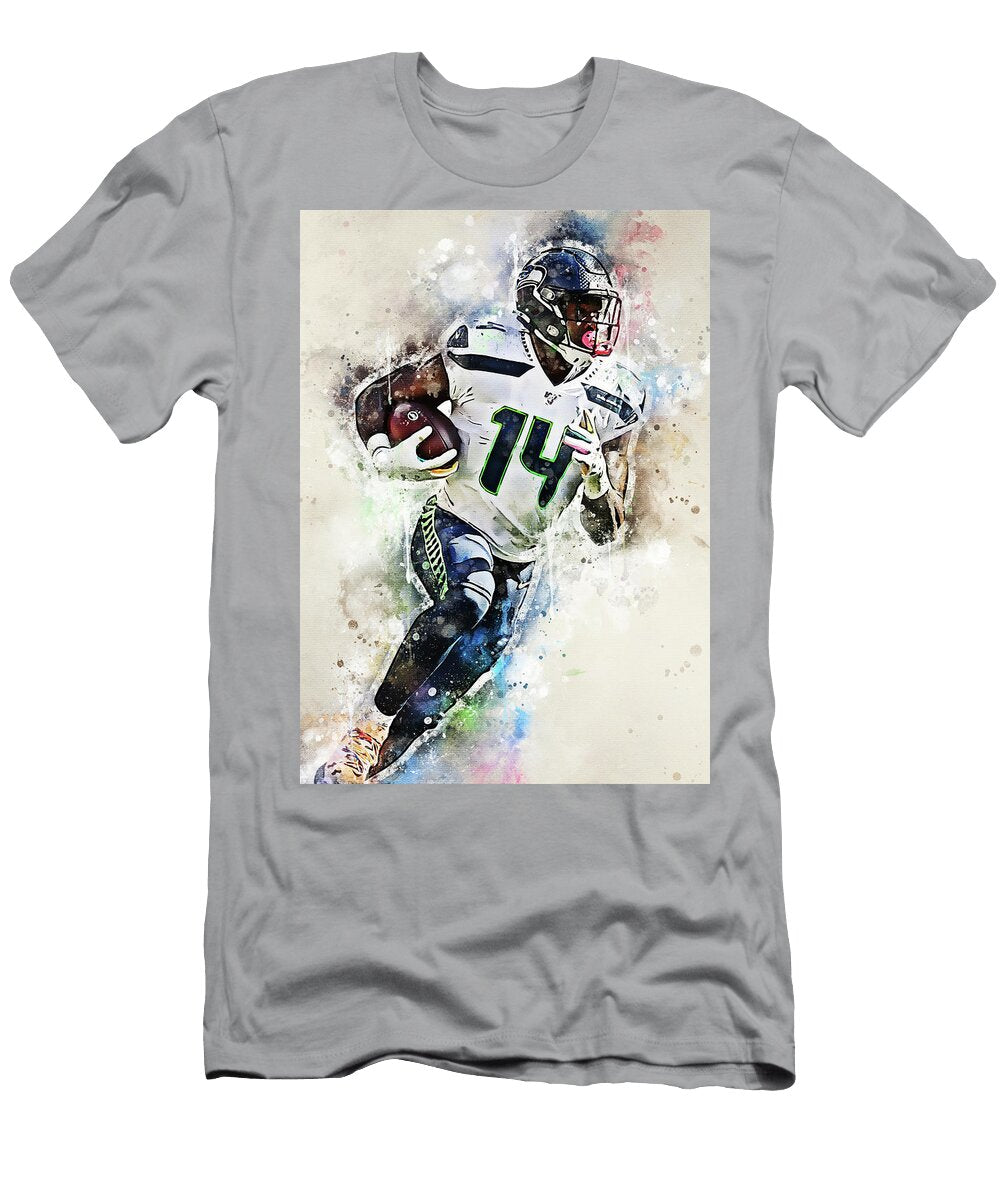 Football Seattle Seahawks Player Dk Metcalf Dkmetcalf Dk Metcalf Wrenn Huber T-Shirt