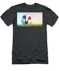 Football Soccer Ball with Flag of France on Grass Michal Bednarek T-Shirt