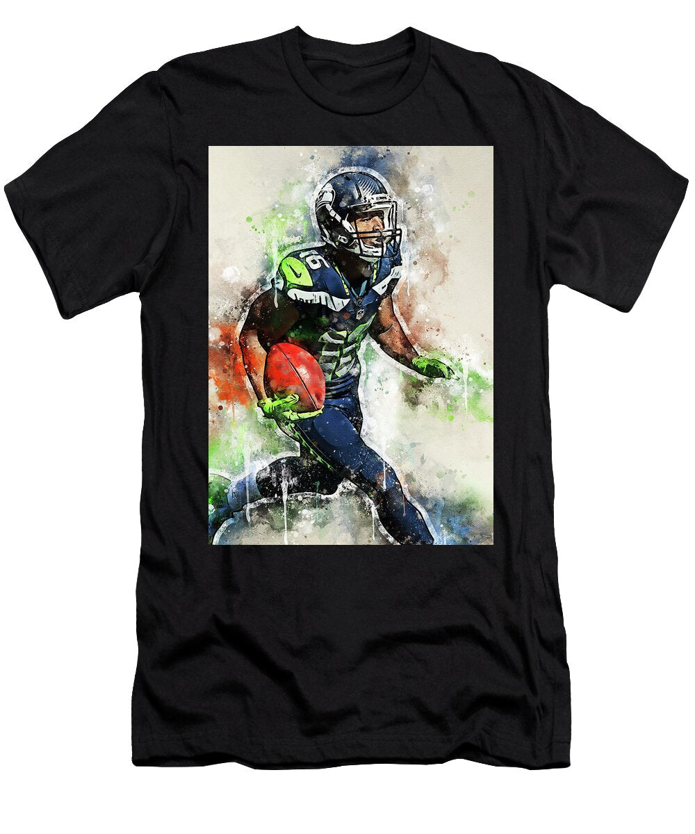 Football Tyler Lockett Tylerlockett Tyler Lockett Tylerderonlockett Tyler Deron Lockett American Fo Wrenn Huber T-Shirt