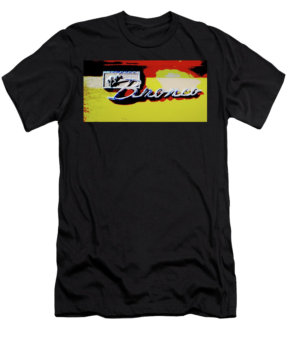 Ford Bronco Emblem Colorful Cathy Anderson T-Shirt