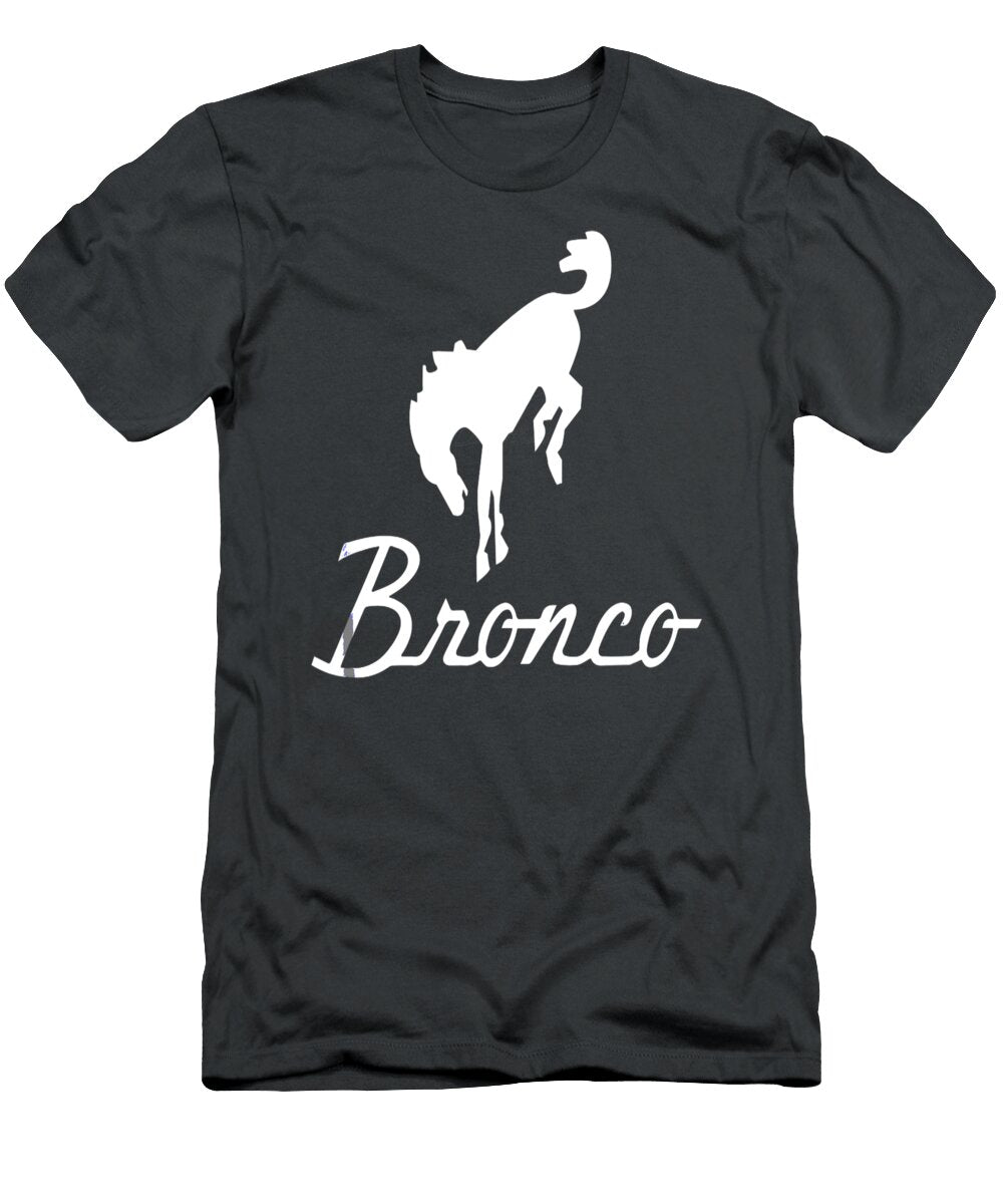 Ford Bronco Gray Logo Ally Thalis T-Shirt