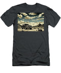 Ford Bronco in the Desert a Classic Ford Expedition Car Illustration Destiney Sullivan T-Shirt