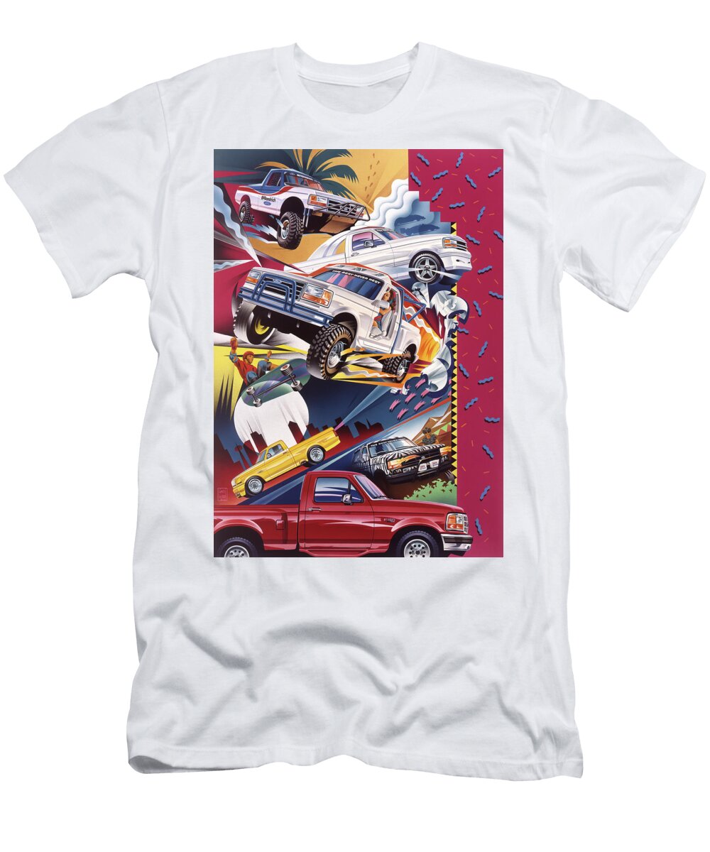 Ford F 150 Truck Painting Garth Glazier T-Shirt
