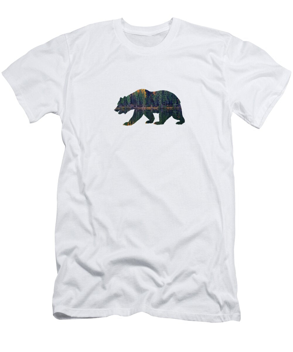Forest Bear Whispering Peaks Photography T-Shirt