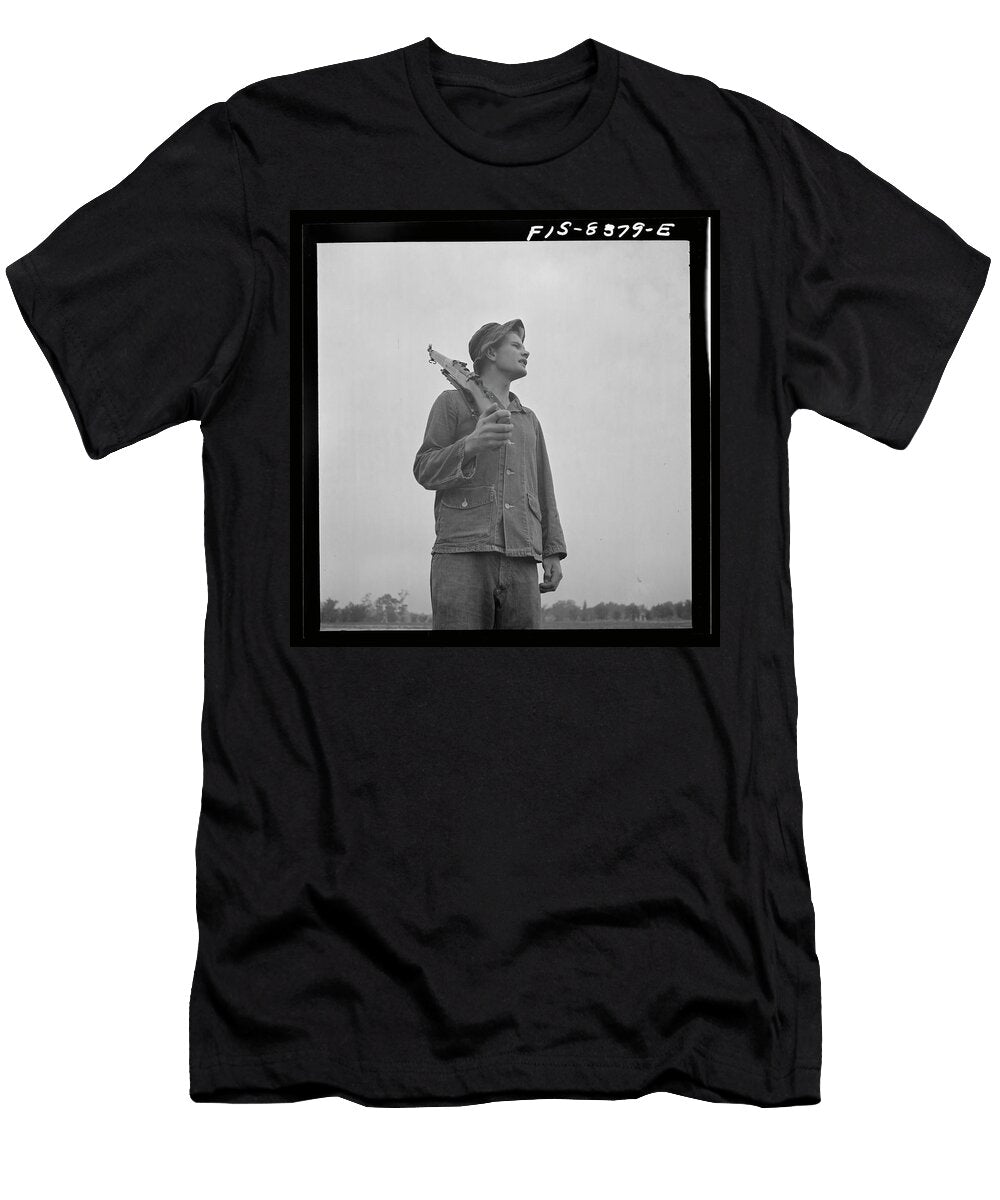 Fort Belvoir Virginia Sergeant George Camblair Drilling His Squad September 1942 Artistic Rifki T-Shirt