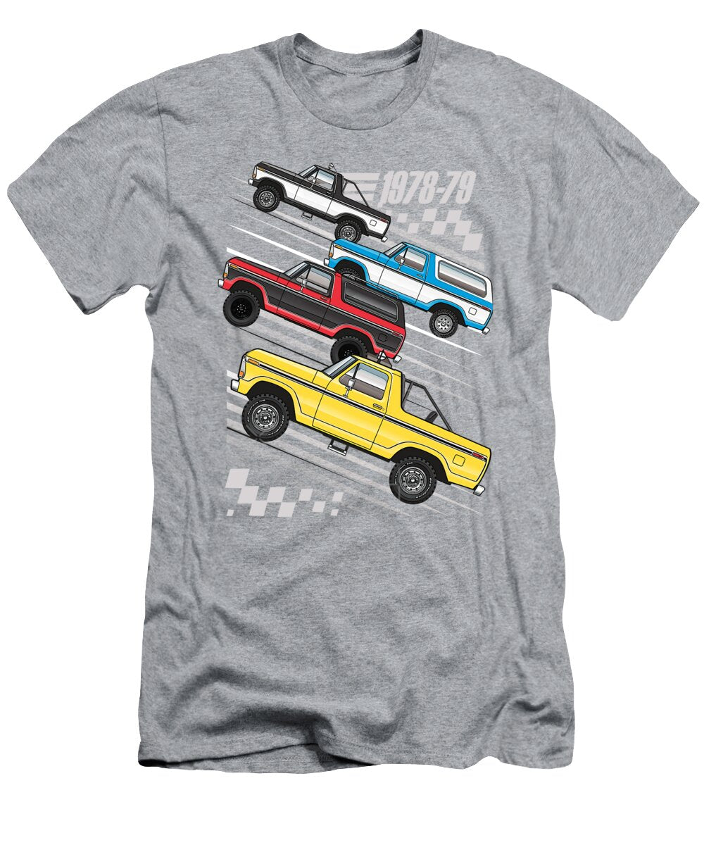 Four 78 79 Classic for Man for Women Funny T Ford Bronco for Boys Birthday Ove Isaksson T-Shirt