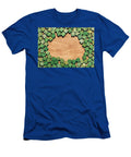 Four Leaf Clovers Laying on Wooden Floor Michal Bednarek T-Shirt