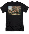 Fourth Dragoon Guards Leaving for the Crimean War C1854 English School T-Shirt