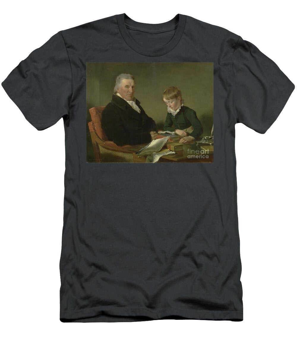 Francis Noel Clarke Mundy and His Grandson William Mundy 1809 Ramsay Richard Reinagle T-Shirt