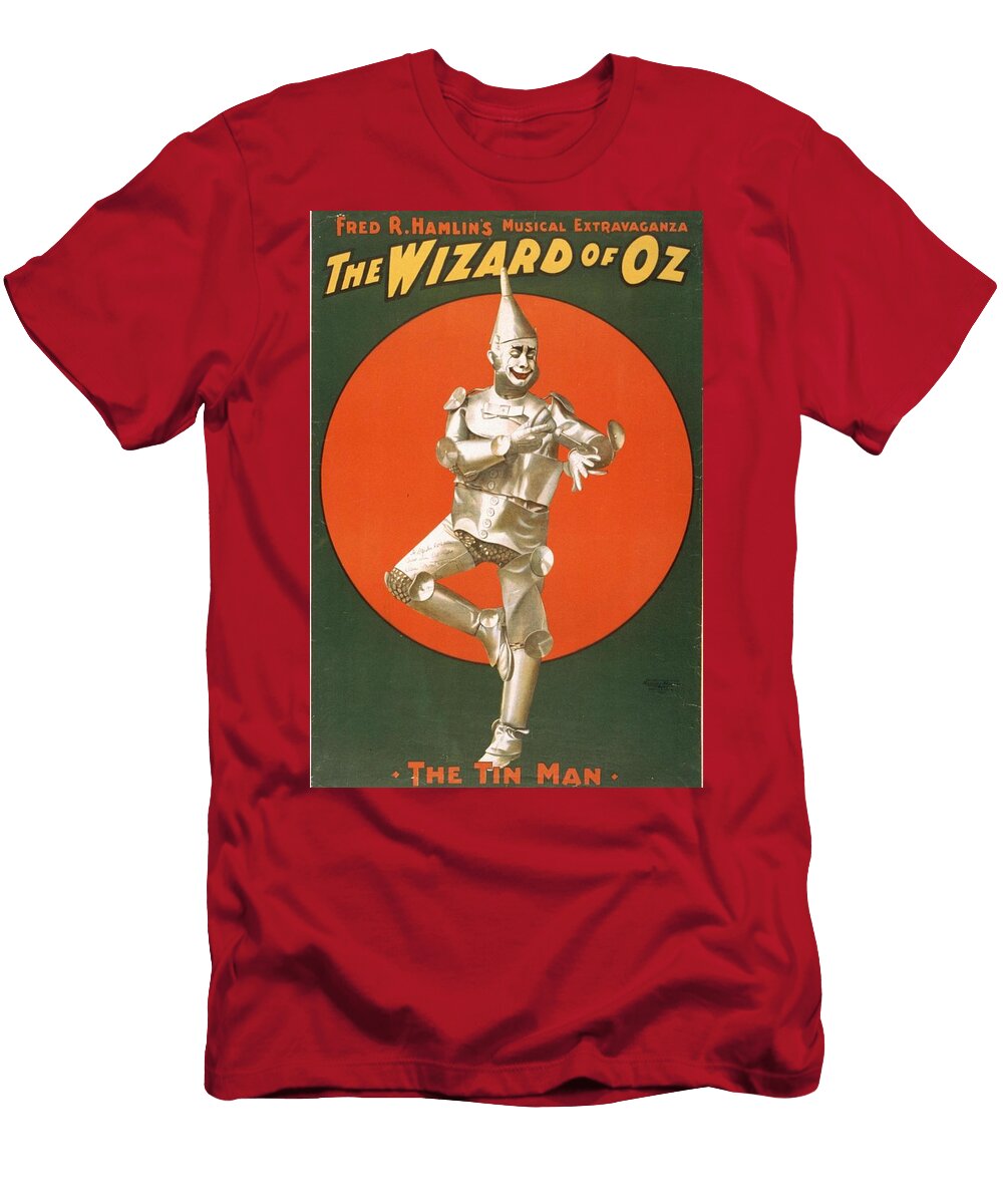 Fred R Hamlins Musical Extravaganza the Wizard of Oz US Lithograph Co American Thth Century T-Shirt
