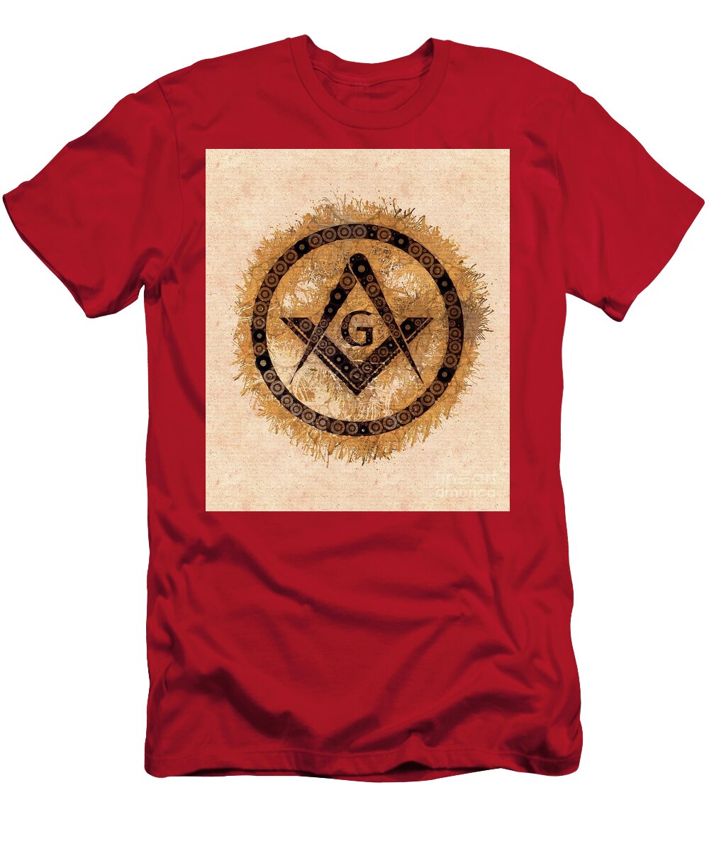 Freemason Mason Masonic Lodge Symbol Mary Bassett T-Shirt