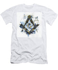 Freemason Symbol Watercolor Illustration Pierre Blanchard T-Shirt