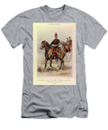 French Armee of 1887 Chief of Artillery Squadron Commanding Divisional Cavalry Batteries in Large Dress 1887 Litho Jean Baptiste Edouard Detaille T-Shirt