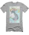 French School Textbook Map of Indochina 1905 French School T-Shirt