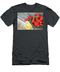Fresh Strawberries with Yellow Rose Still Life Karen Kaspar T-Shirt