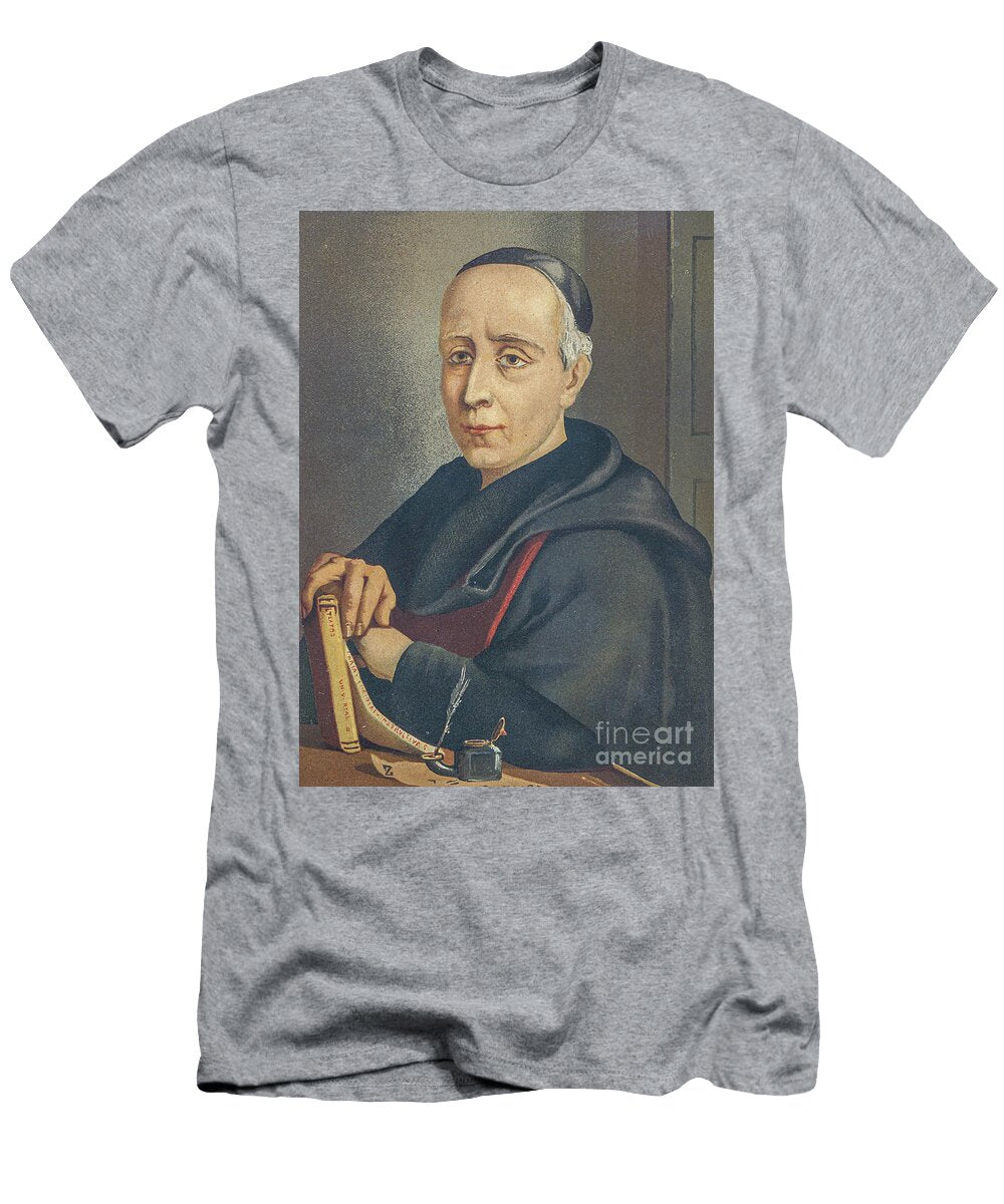 Friar Benito Jeronimo Feijoo Y Montenegro X1 Historic Illustrations T-Shirt
