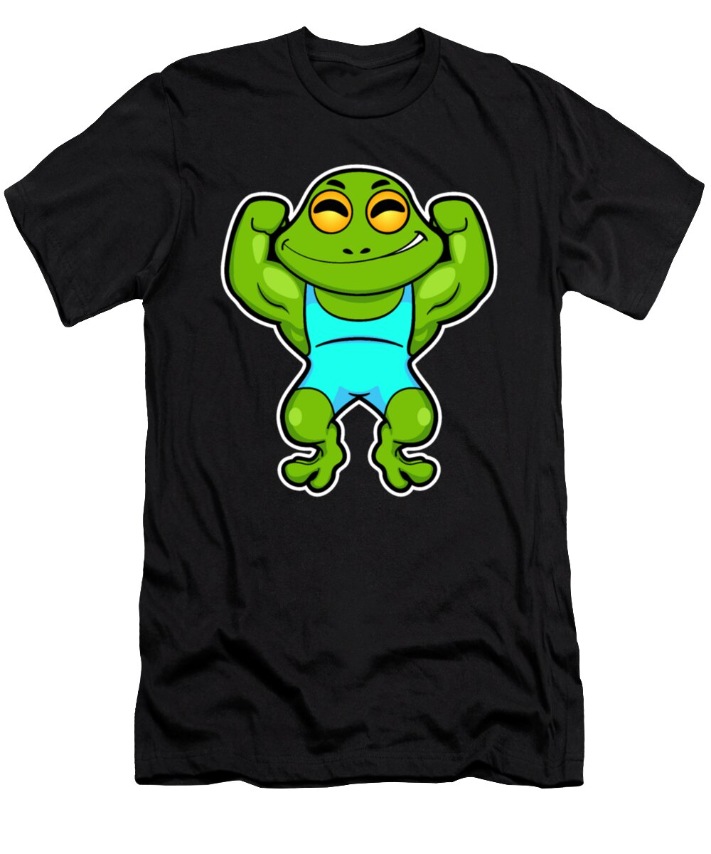 Frog As Bodybuilder At Bodybuilding Tinh Tran Le Thanh T-Shirt