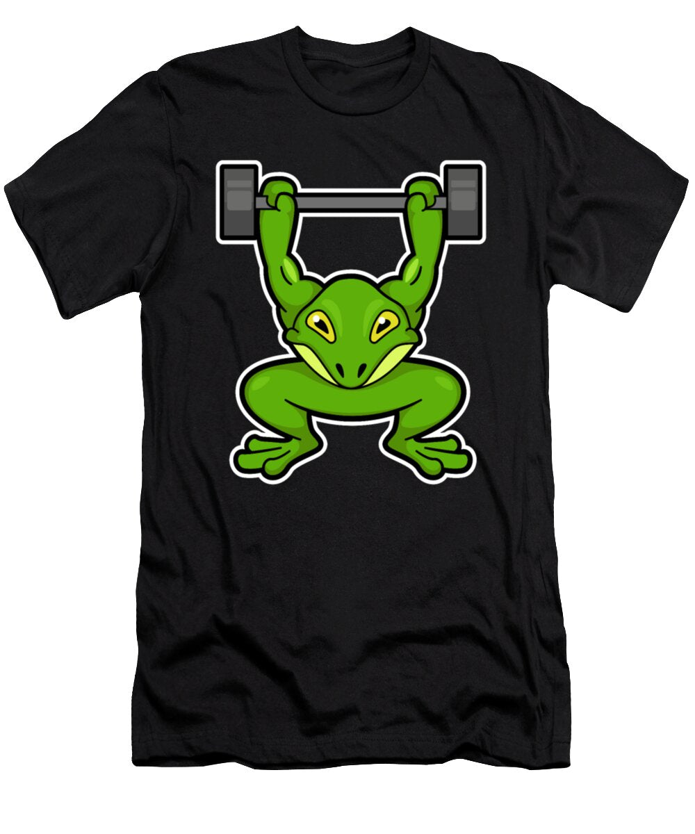 Frog At Bodybuilding with Barbell Tinh Tran Le Thanh T-Shirt
