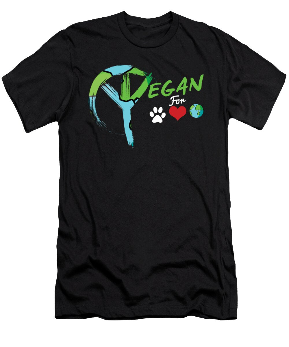 Fruits Veganism Healthy Food Foodie Peace Vegan for Animals Earth Vegetarian Gifts Thomas Larch T-Shirt