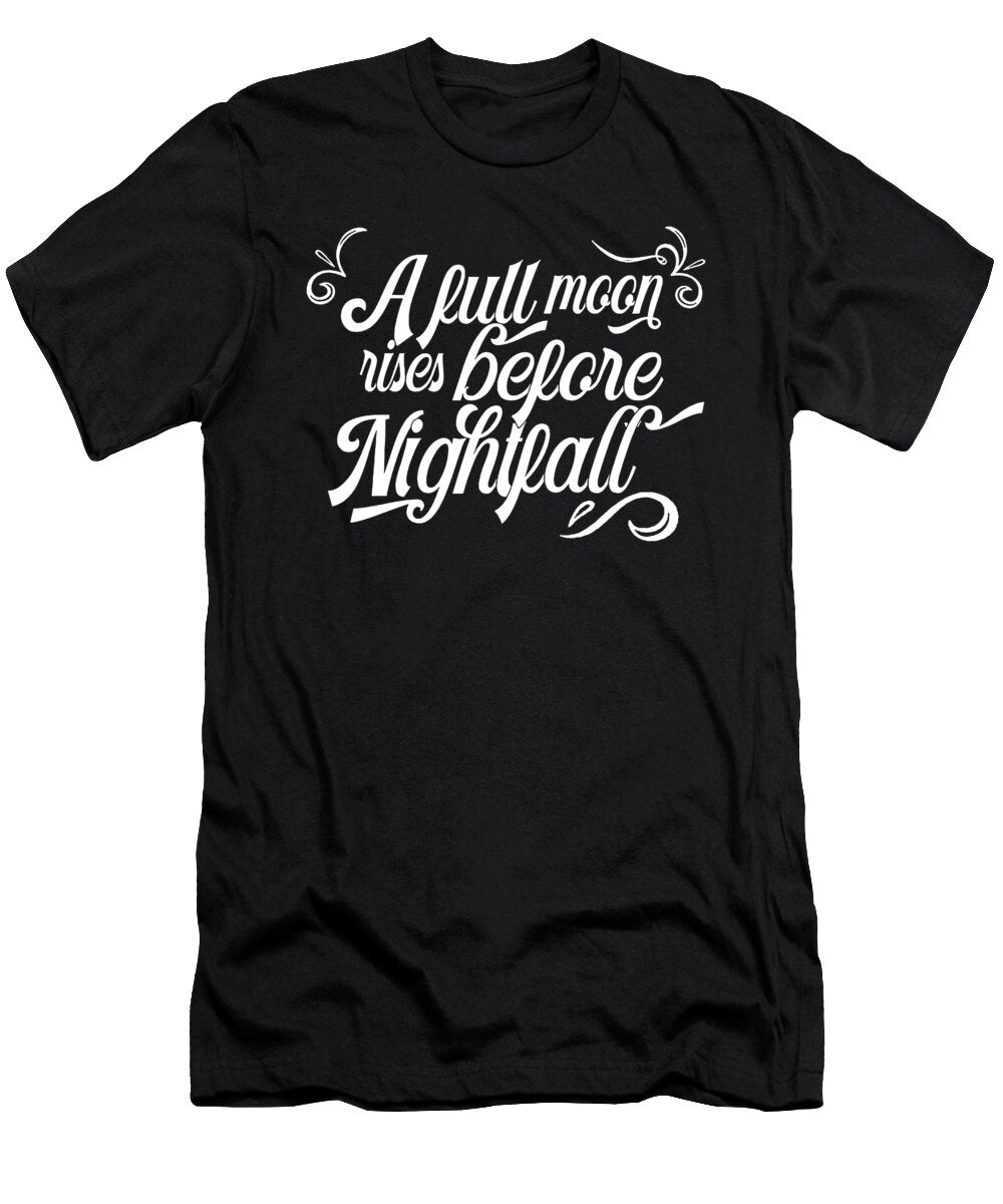 Full Moon Before Nightfall Fear Street Maria Garrison T-Shirt