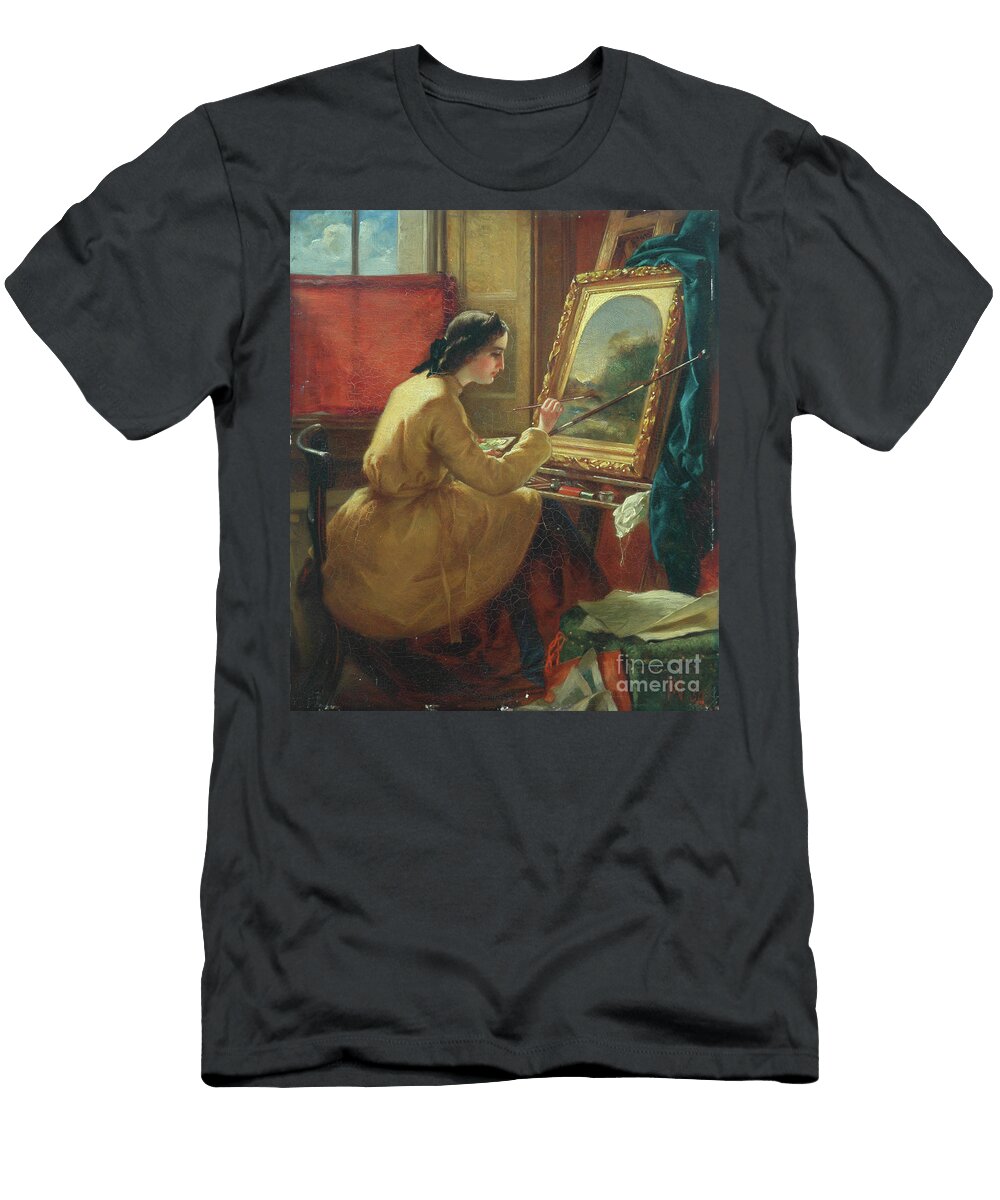 Full of Promise 1859 William Henry Millais T-Shirt