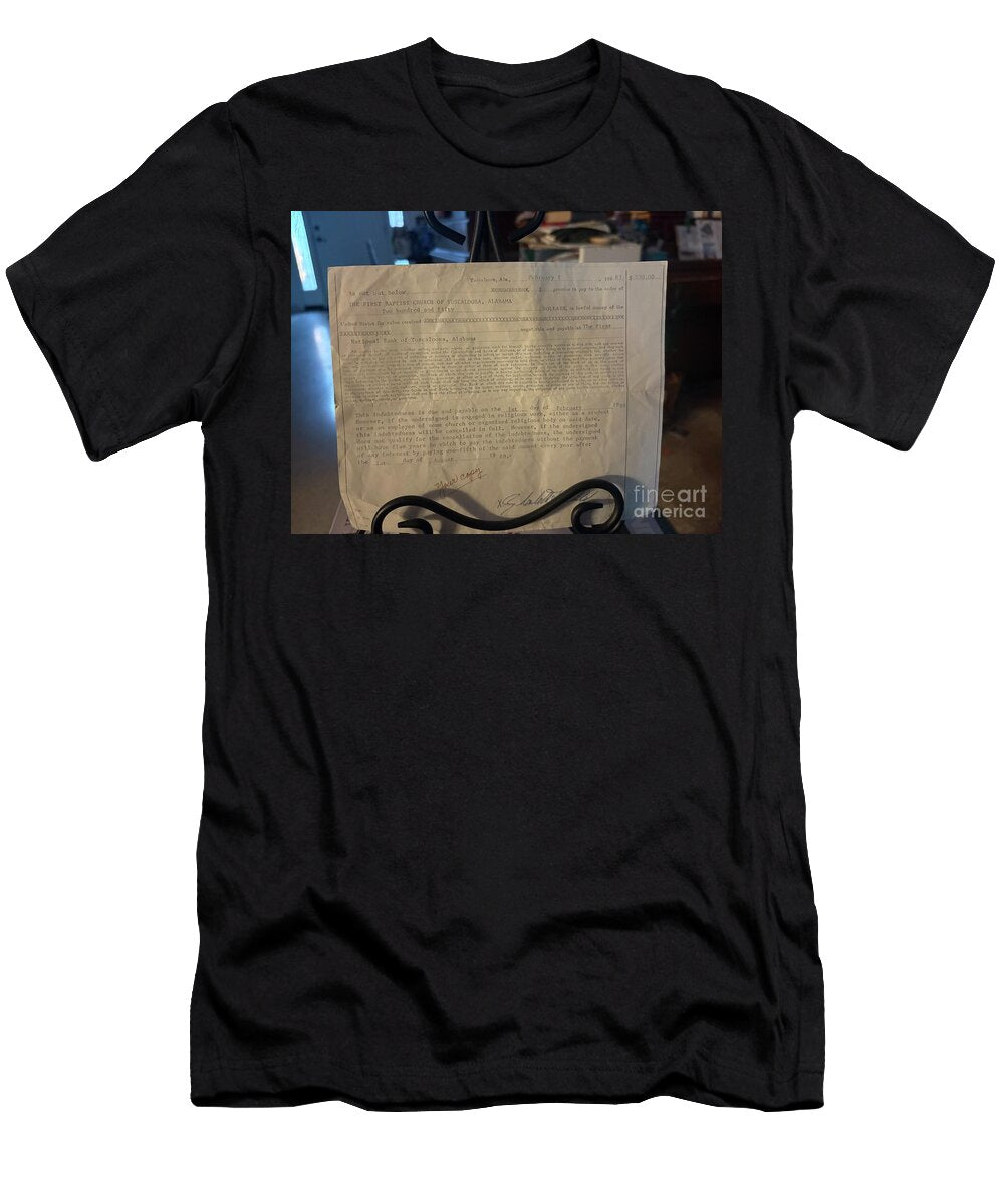 Full Scholarship for Degree and Death Threat Charlotte Fairchild T-Shirt