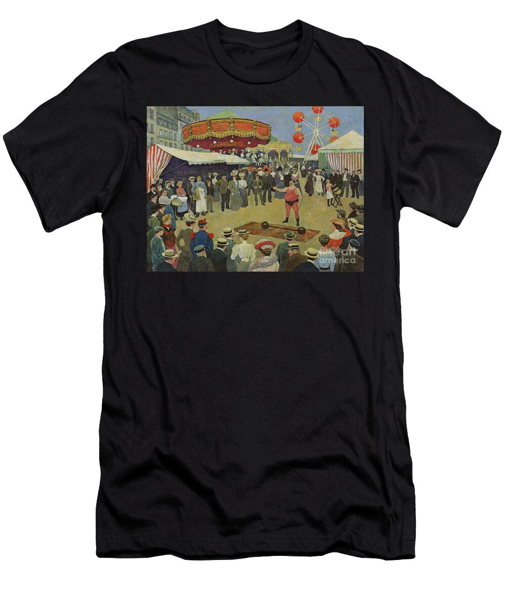 Fun Fair on the Paris Boulevards French School T-Shirt