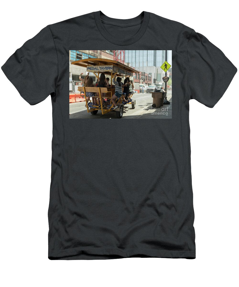 Fun on a Pedal Tavern in Nashville Patricia Hofmeester T-Shirt