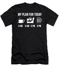 Funny Accountant Job Bookkeeping Degree My Plan for Today Lukas Davis T-Shirt