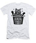 Funny Cat Popcorn Movie Theater Lover Film Buff Zyneu Gangd T-Shirt