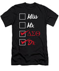 Funny Delta Doctor Physician Sorority Sigma Sisterhood Theta Woman Bernicia Ramirez T-Shirt