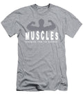 Funny Homemade Muscles From Workout in Clark Scribe T-Shirt