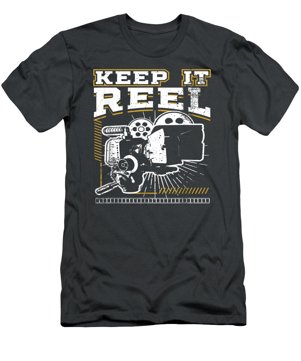 Funny Keep It Real Filmmakers Film Lovers Gift Design Arosl Dolly T-Shirt