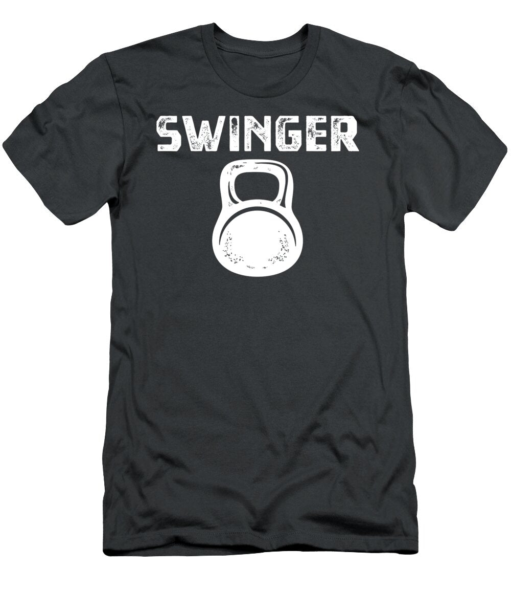 Funny Kettlebell Workout Swinger Kettle Bell Anthod Merel T-Shirt