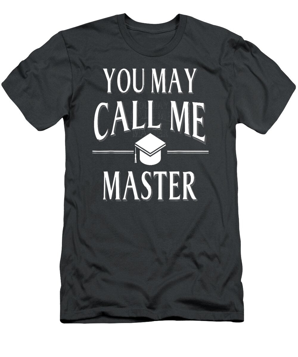 Funny Masters Degree Designs for Men Women Mba Education Darlah Keevag T-Shirt