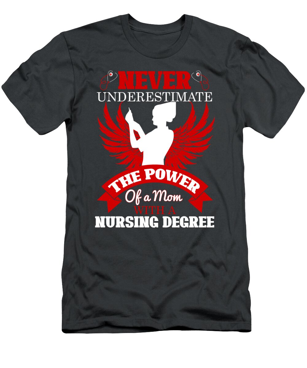 Funny Nursing Nurse Mom Mothers Day Hope Pure T-Shirt