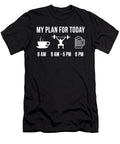 Funny Powerlifting Fitness Powerlifter My Plan for Today Lukas Davis T-Shirt