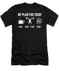 Funny Powerlifting Fitness Powerlifter My Plan for Today Muc Designs T-Shirt