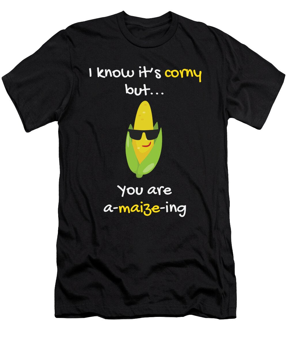 Funny Sweet Corn Amazing Maiz Gift Idea Haselshirt T-Shirt