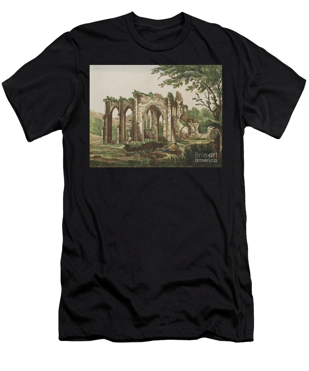 Furness Abbey Lancashire 1810 English School T-Shirt