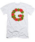 G Is for Geraniums on Stained Glass Valerie Drake Lesiak T-Shirt
