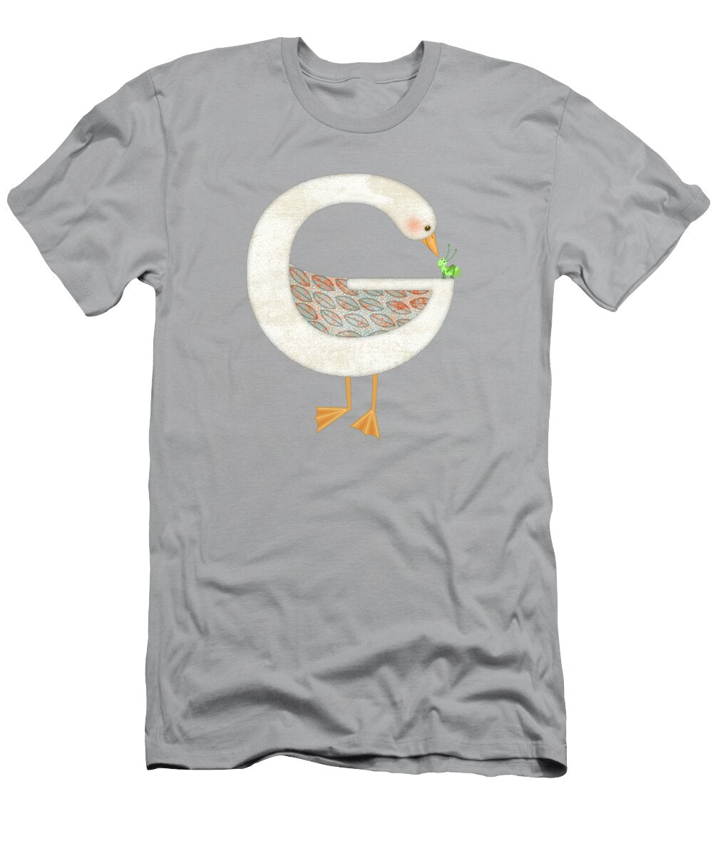 G Is for Goose and Grasshopper Valerie Drake Lesiak T-Shirt