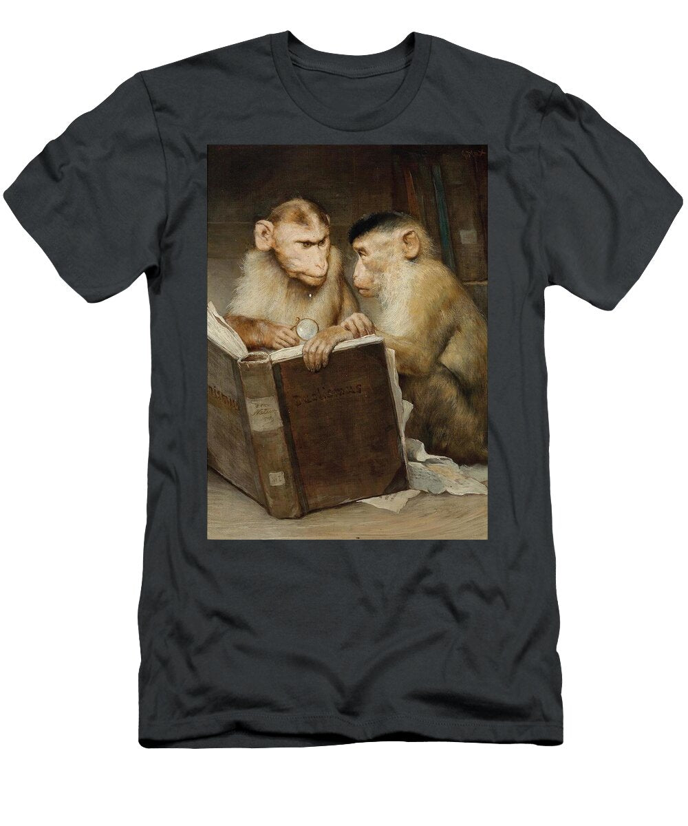 Gabriel Von Max Die Gelehrten the Scholars Gabriel Von Max T-Shirt
